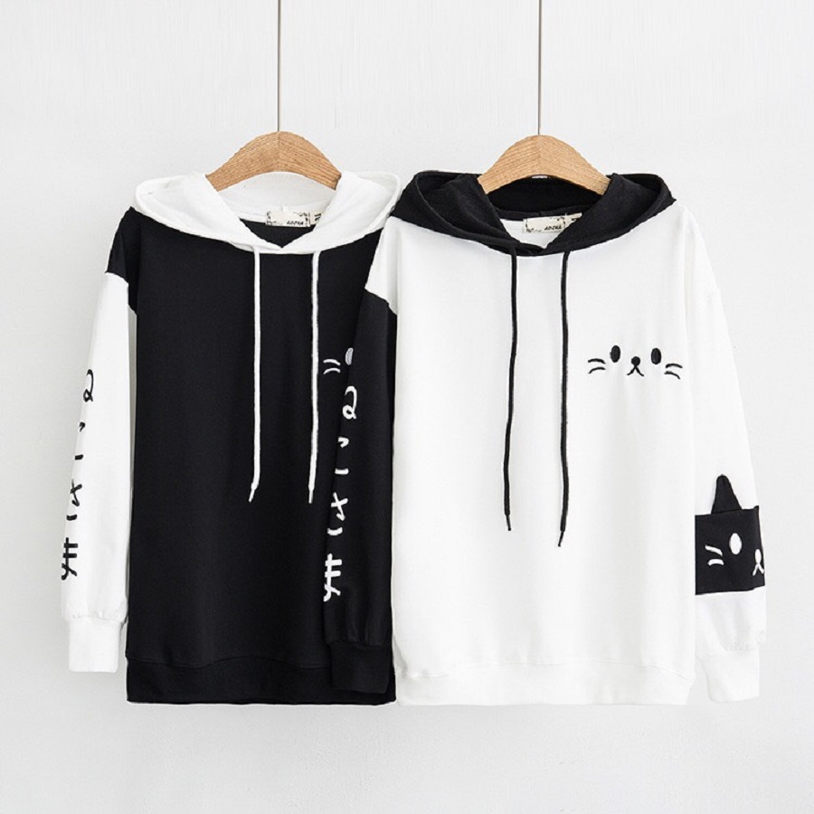 [HCM]ÁO HOODIE MÈO ĐỘC ĐÁO
