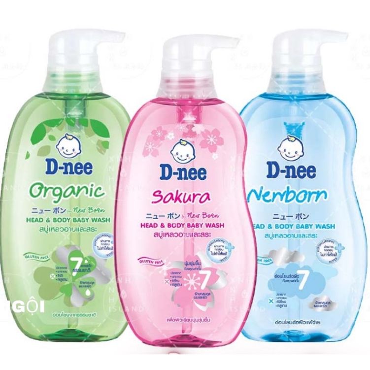 Baby shampoo shower dnee 800ml shower gel for Baby D nee head & body baby
