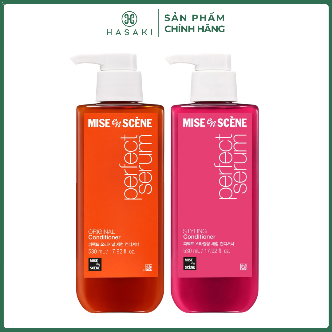 Dầu Xả Mise en scène Perfect Serum Conditioner 530ml Hasaki Sản Phẩm Chính Hãng