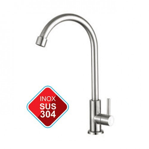 Vòi rửa chén bát inox sus 304
