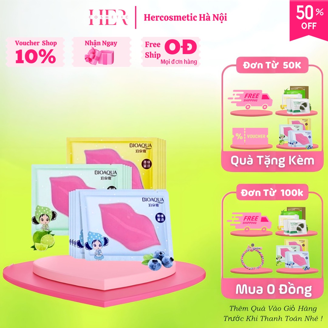 Mặt Nạ Môi Bioaqua nội địa Trung