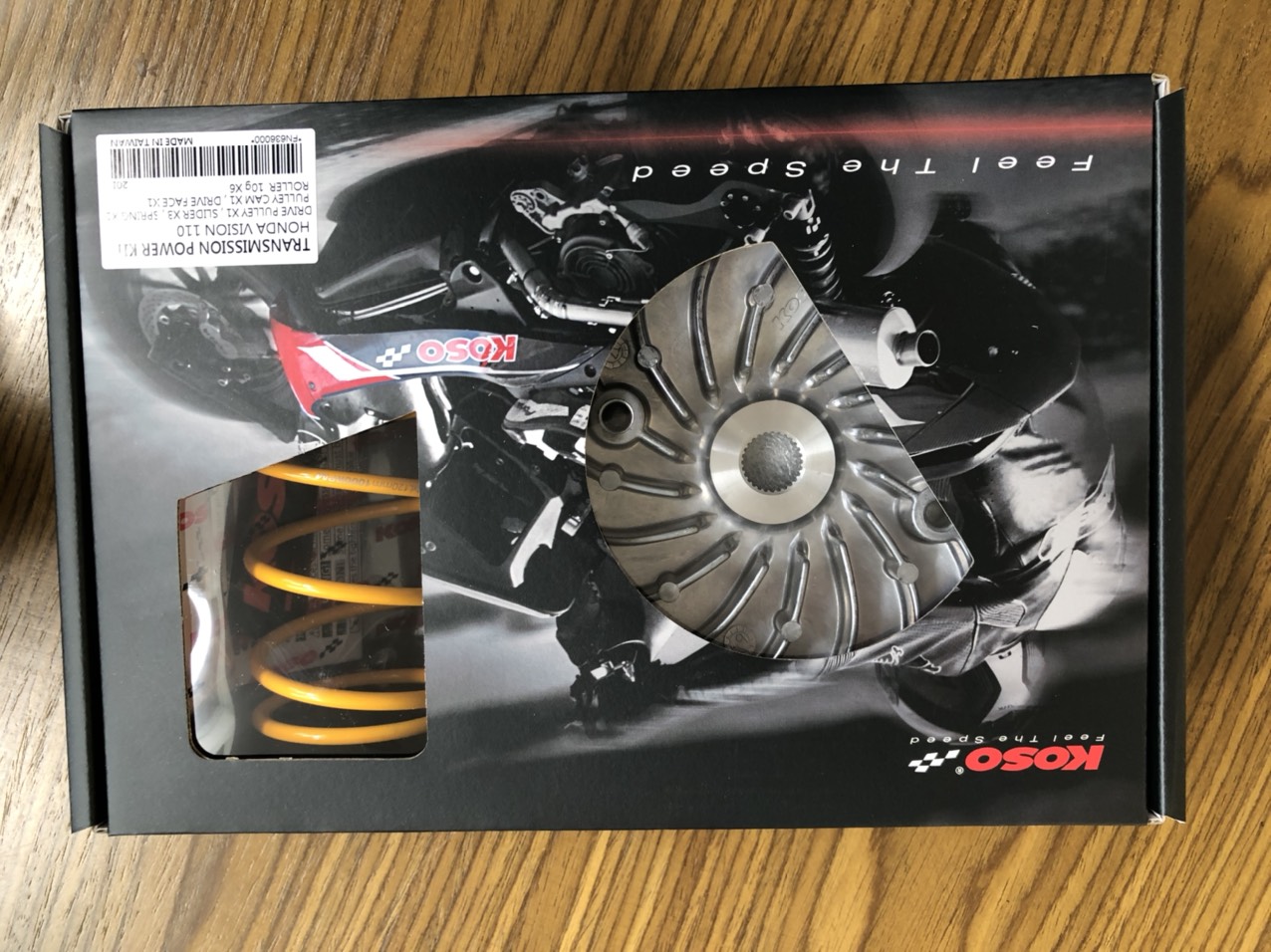 [CHÍNH HÃNG]Bộ nồi trước KOSO cho Honda Vision 110, Beat 110, Zoomer 110, Scoopy 110