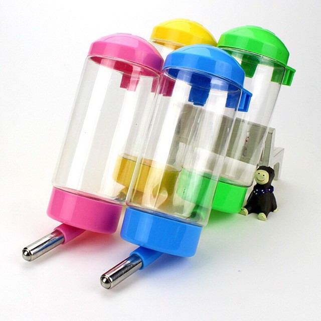 Bình nước gài chuồng cho hamster, chó, mèo - bình ti gắn chuồng Phụ Kiện Thú Cưng Long Vũ