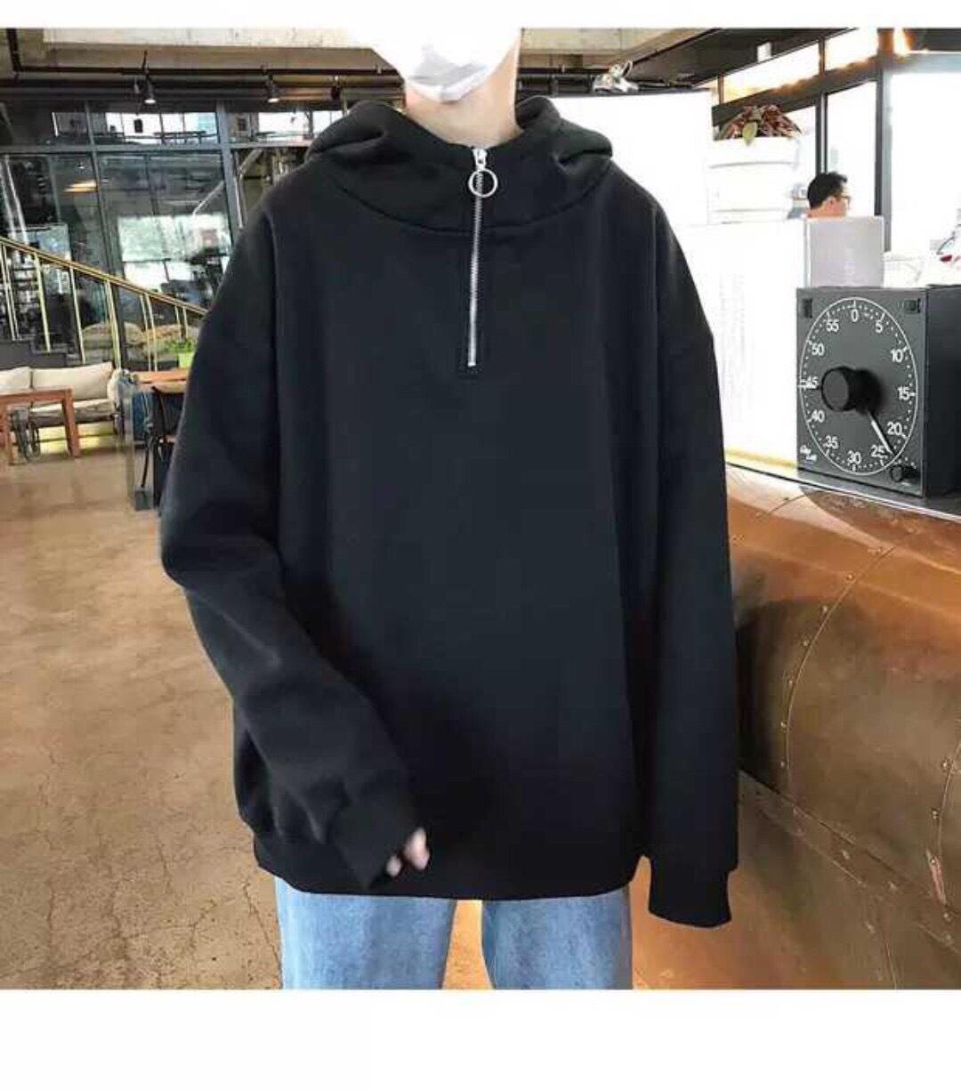 Áo khoác nỉ hoodie nam dây kéo khoá phong cách hàn quốc ,MÃ DKK