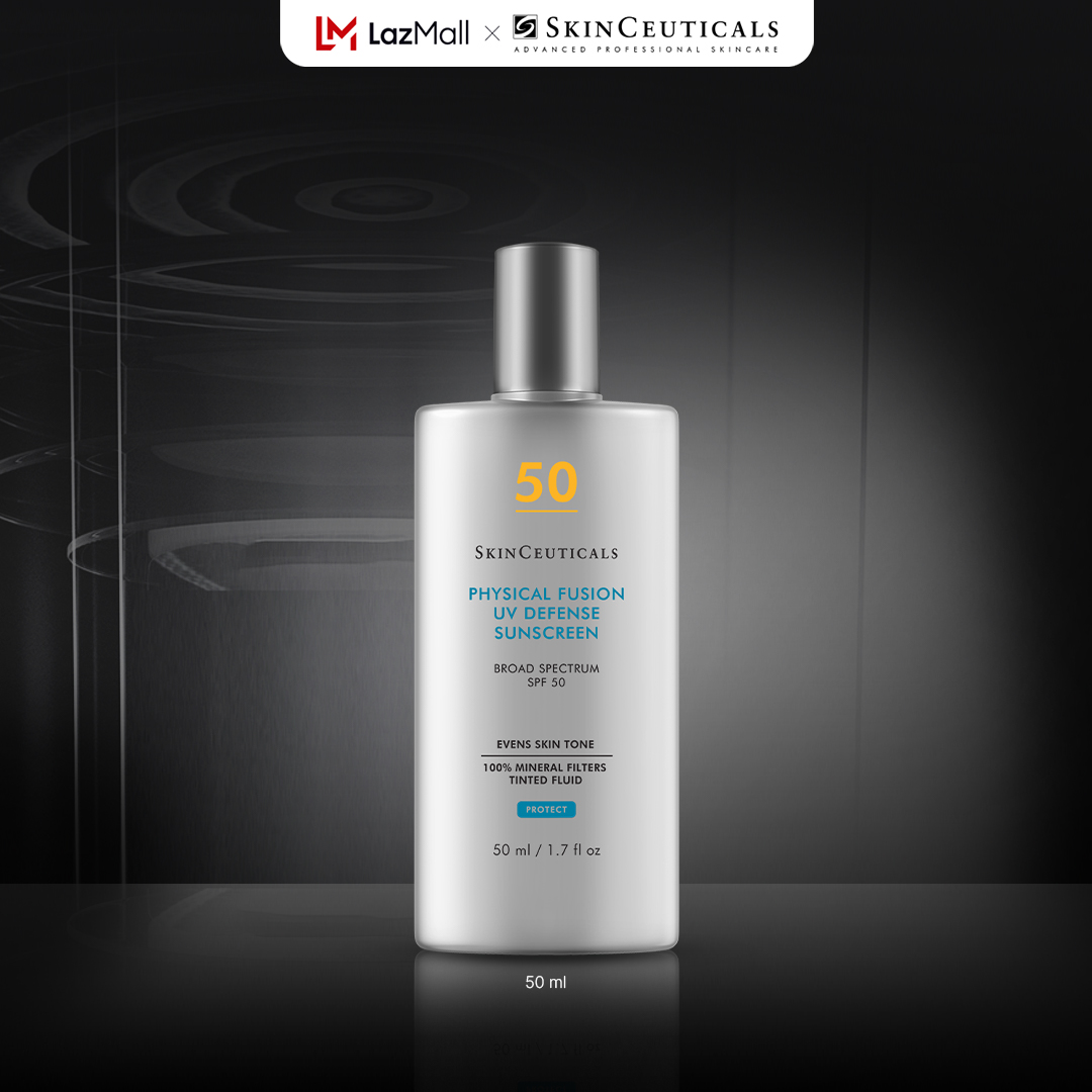 Kem chống nắng vật lý phổ rộng Skinceuticals Physical Fusion UV Defense SPF50 giúp bảo vệ da tối ưu 50ml