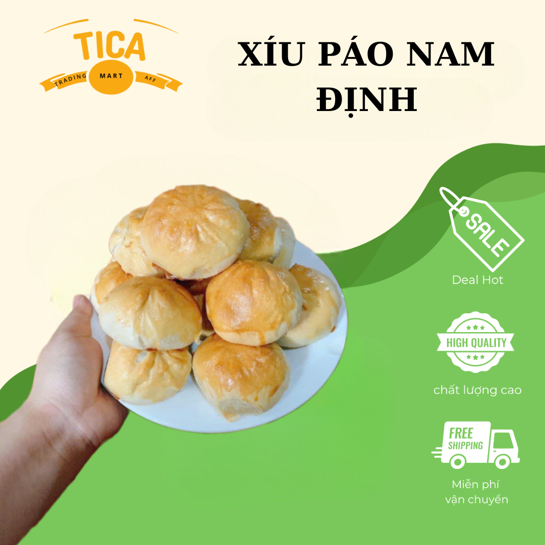 Bánh Xíu Páo Nam Định Siêu Ngon - Tica Mart