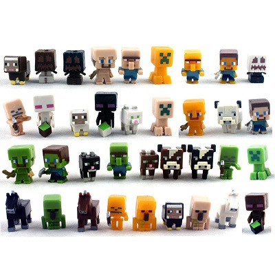 Bộ 36 nhân vật trong game Minecraft cực đẹp