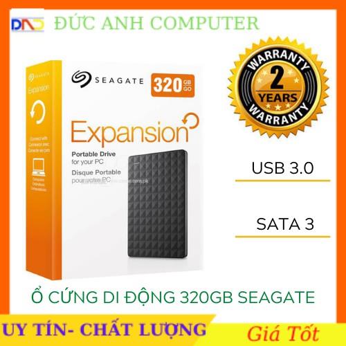 Ổ Cứng Di Động SEAGATE 320GB EXPANSION- Hàng Chất Lượng Tốt Siêu Bền. MỚI Bảo Hành 2 Năm