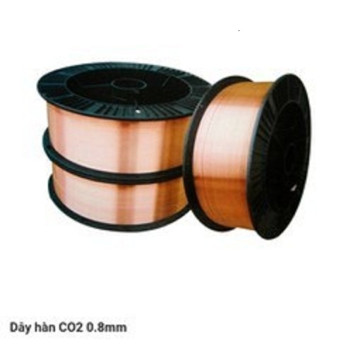 Dây hàn mig co2 5kg bộ 3 cuộn có dùng khí 0.8mm