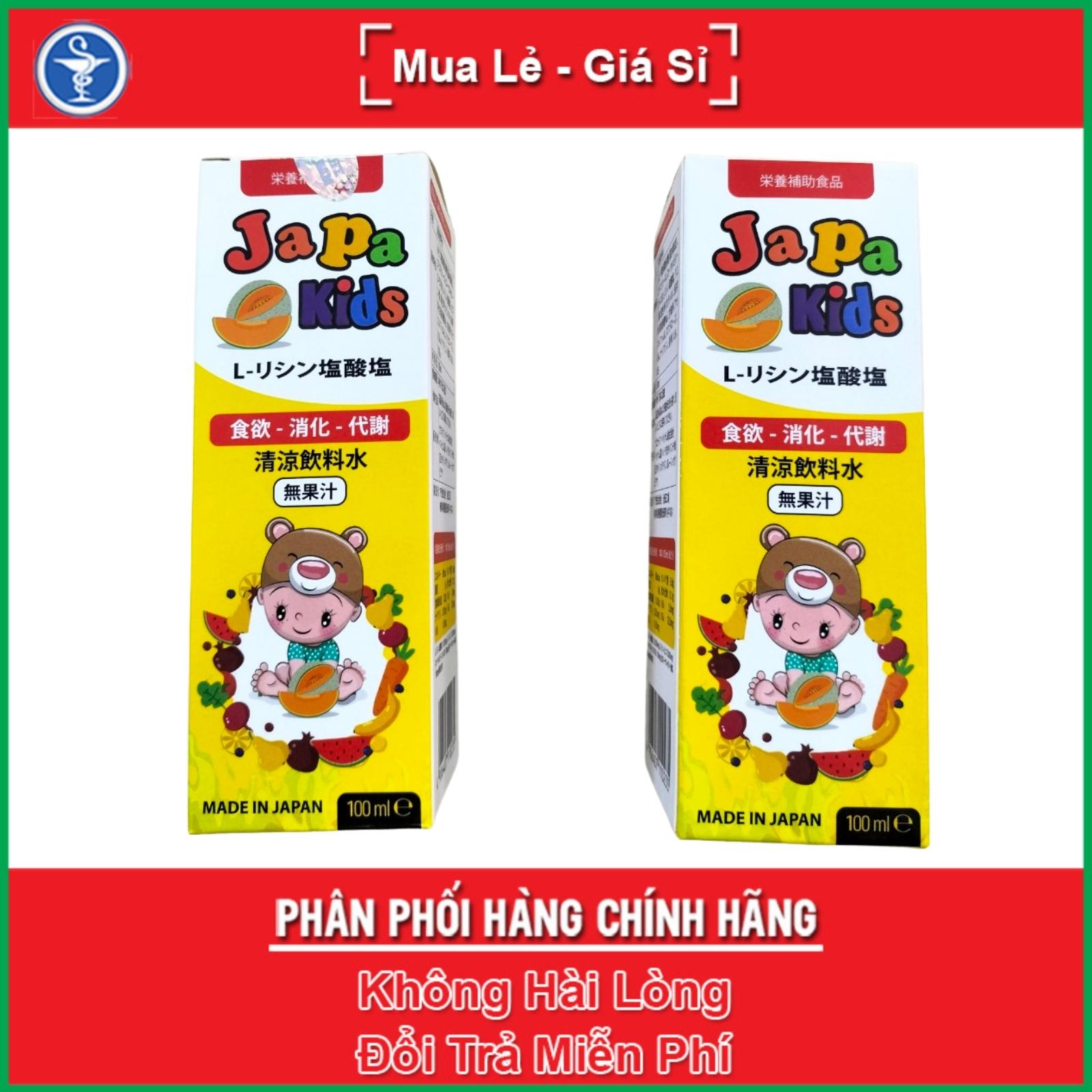 Japa Kids nhập khẩu từ Nhật dành cho trẻ biếng ăn, chậm lớn (100ml) - YES Pharmacy