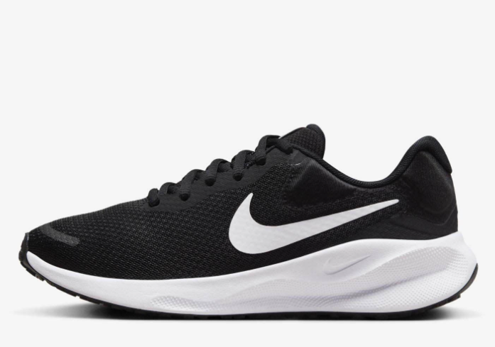 [THANH LÝ] Giày Thể Thao N i k e Women's Revolution 7 Road Running Shoes - Black Size 5 - Hộp Móp Rách