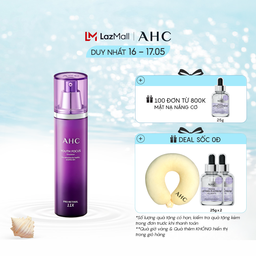 Sữa Dưỡng Chống Lão Hóa Ahc Youth Focus Emulsion 130ml