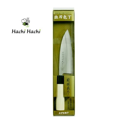 Dao inox làm bếp Nikken Tsubazo Deba lưỡi 15.5cm - Hachi Hachi Japan Shop
