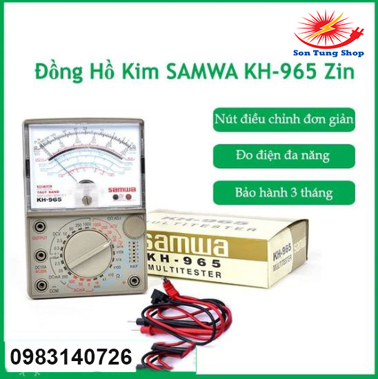 Đồng hồ đo điện samwa kh-965 - đồng hồ vạn năng samwa