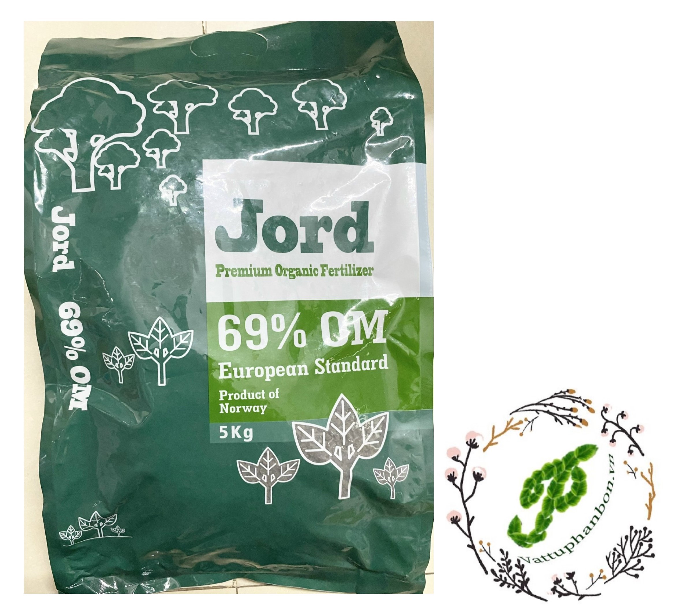 Jord savia organic fertilizer - phân cá không mùi nauy - #252a# 5kg