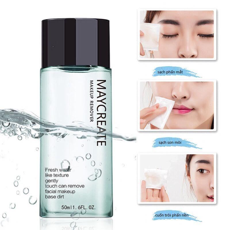 Nước tẩy trang mini Maycreate 50ml