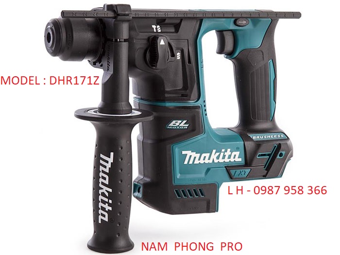 Máy khoan bê tông dùng pin Makita DHR171Z