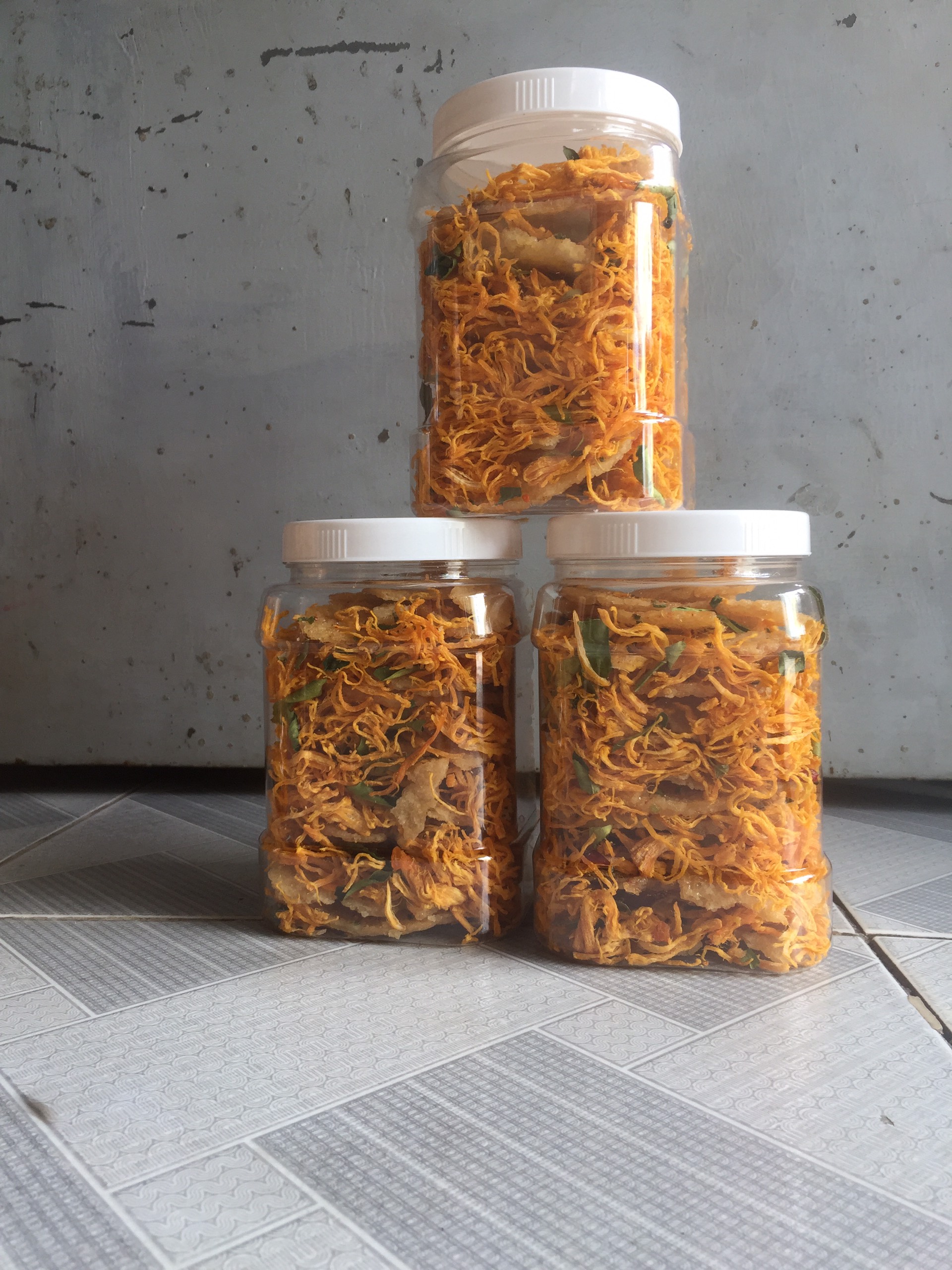 1kg cơm cháy lắc khô gà đặc biệt