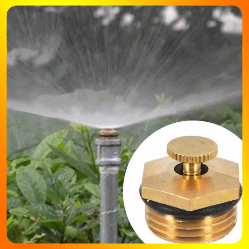 5 Béc Tưới Cây Phun Nước Chỉnh Lưu Lượng Bằng Đồng Ren 21