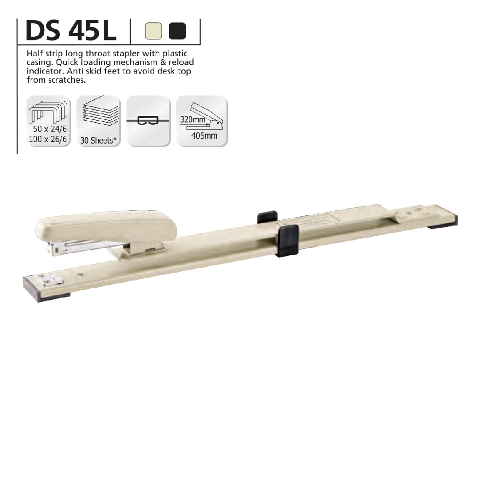 Bấm kim số 03 thân dài kangaro - ds45l