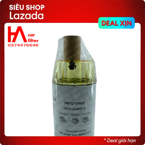 Lọc nhiên liệu (lọc dầu Diesel) Hyundai E-County (County 29 chỗ máy điện)