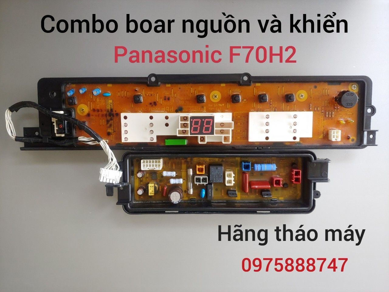 Combo bo nguồn và khiển máy giặt Panasonic F70H2