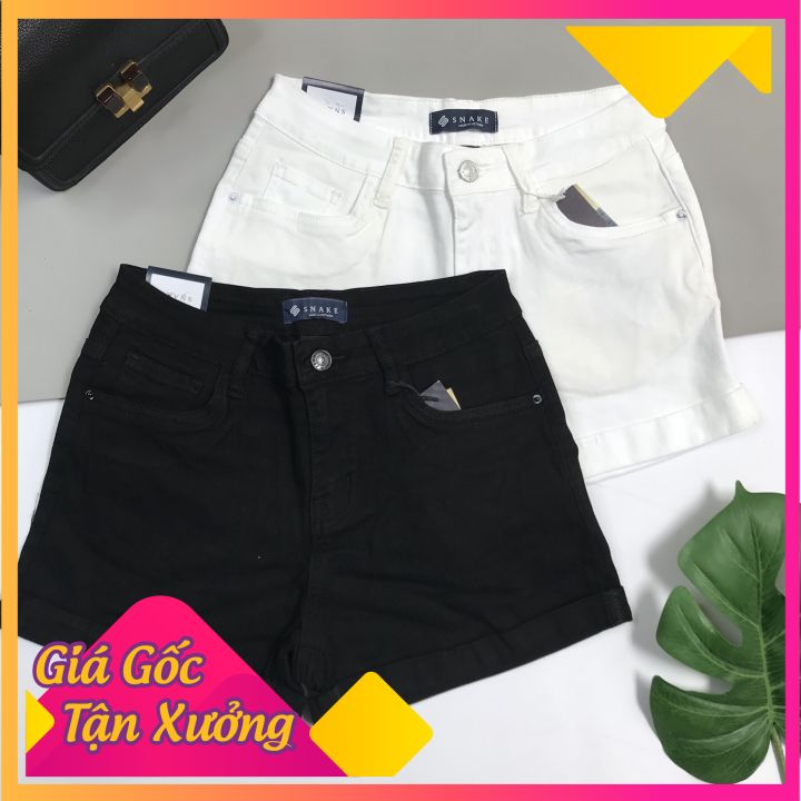 [Hot 2021] Quần Sort Jean Nữ -  Quần Sort Cao Cấp SNAKE Siêu Cao Tôn Dáng, Chất Đẹp, Full Size Từ 26-30