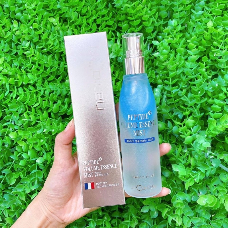 Xịt khoáng dưỡng ẩm dịu da dr.pepti peptide volume essence mist 110ml