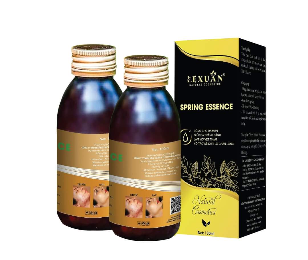 Thảo dược đông y Lê Xuân, Tinh chất mụn trứng cá cao cấp Lê Xuân, Ngừa mụn Lê Xuân, Spring essence s