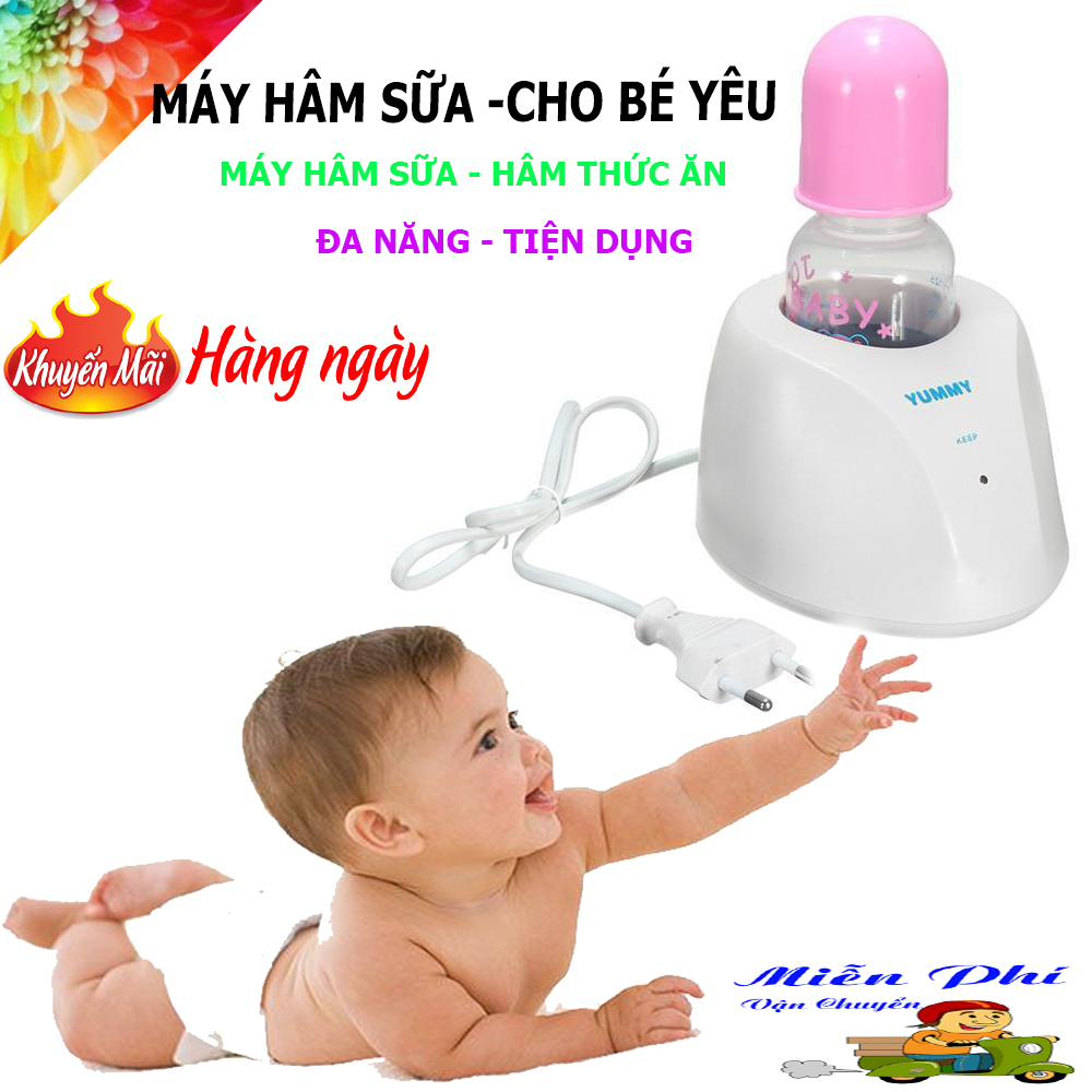 Ủ Sữa YUMMY , Máy Làm Nóng Sữa Cho Bé ,Tiệt Trùng Tốt Đảm Bảo Sức Khỏe Cho Các Bé ,Tặng Kèm Bình Đựng Sữa .[ MUA NGAY SỐ LƯỢNG CÓ HẠN ]