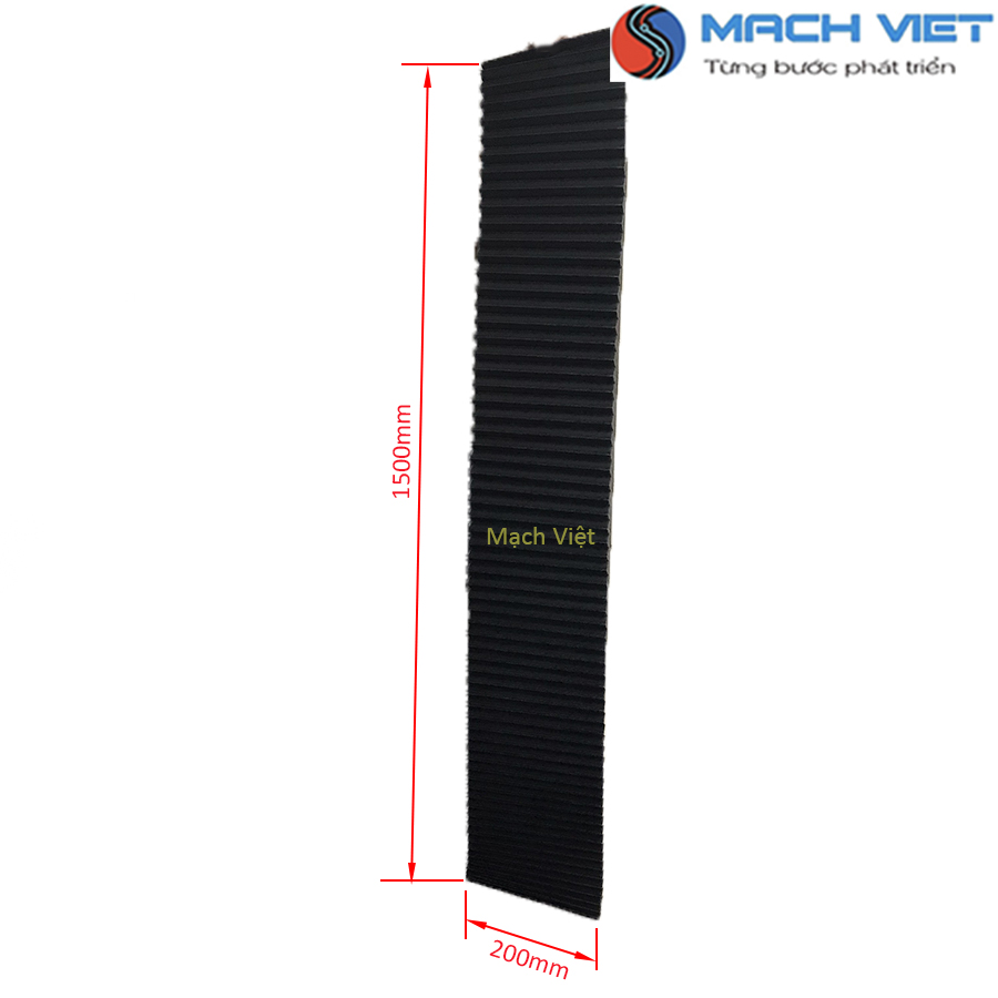 Tấm chắn bụi máy CNC dạng thẳng