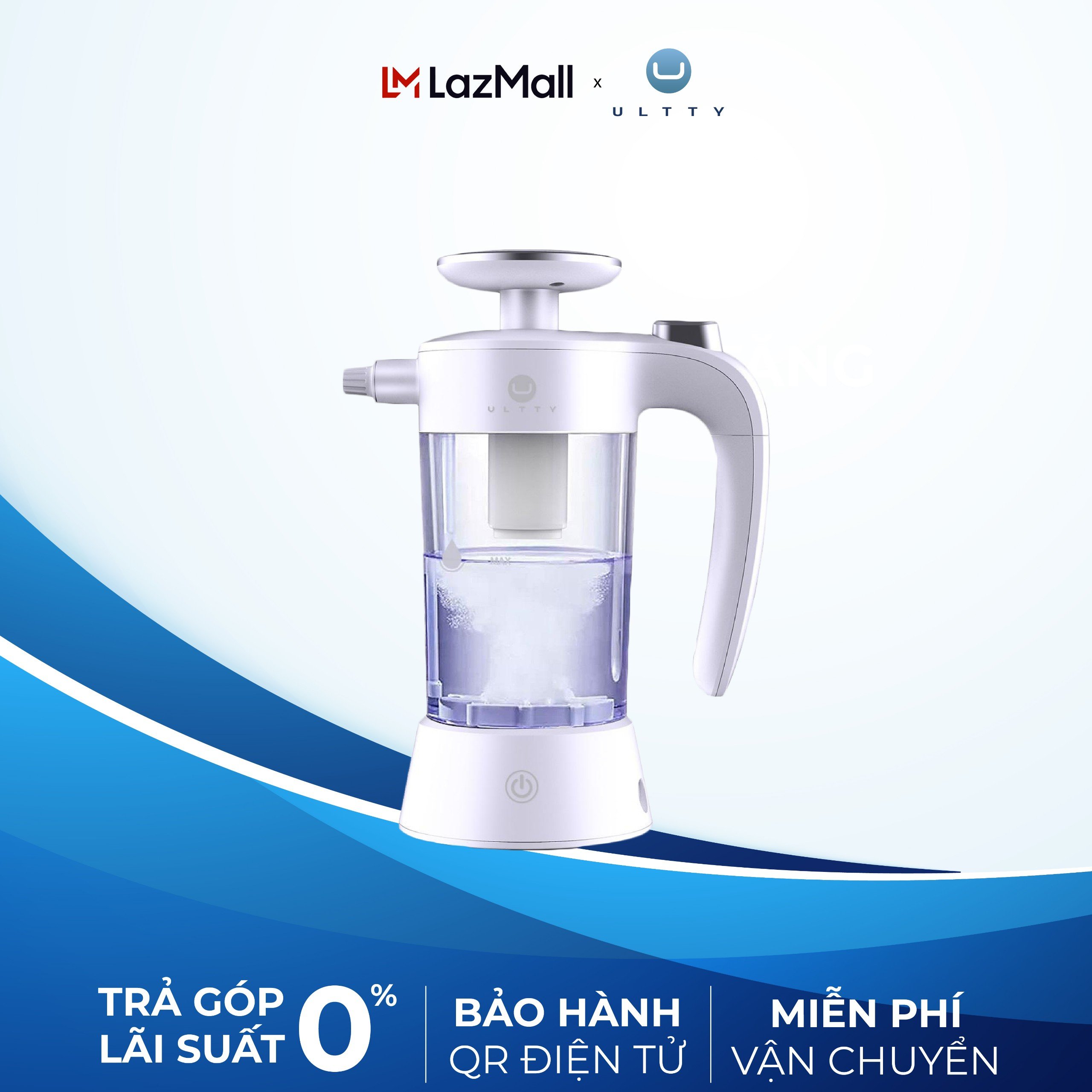 Bình Điện Phân ULTTY Sản Xuất Dung Dịch Diệt Khuẩn Anolyte, Diệt 99% Vi Khuẩn, Virut, Được Kiểm Định Bởi Viện Pasteur TP. Hồ Chí Minh