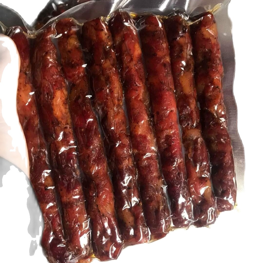 Lạp xưởng gác bếp Tây Bắc nhiều nạc - Thơm Ngon Đậm Vị Đặc Sản Tây Bắc