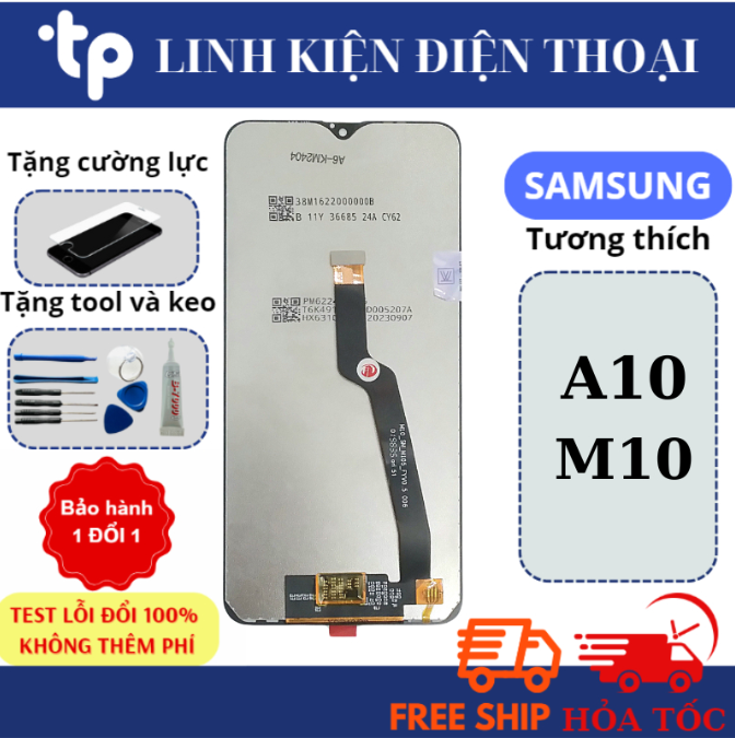 Màn Hình SAMSUNG A10   M10 ZIN HÃNG  Tặng cường lực và keo dán chọc sim   