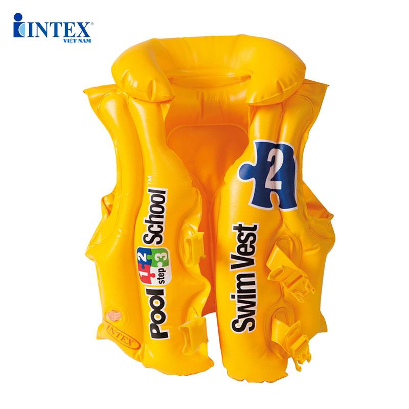 Áo phao bơi intex 58660 - phao bơi cho bé, phao bơi trẻ em