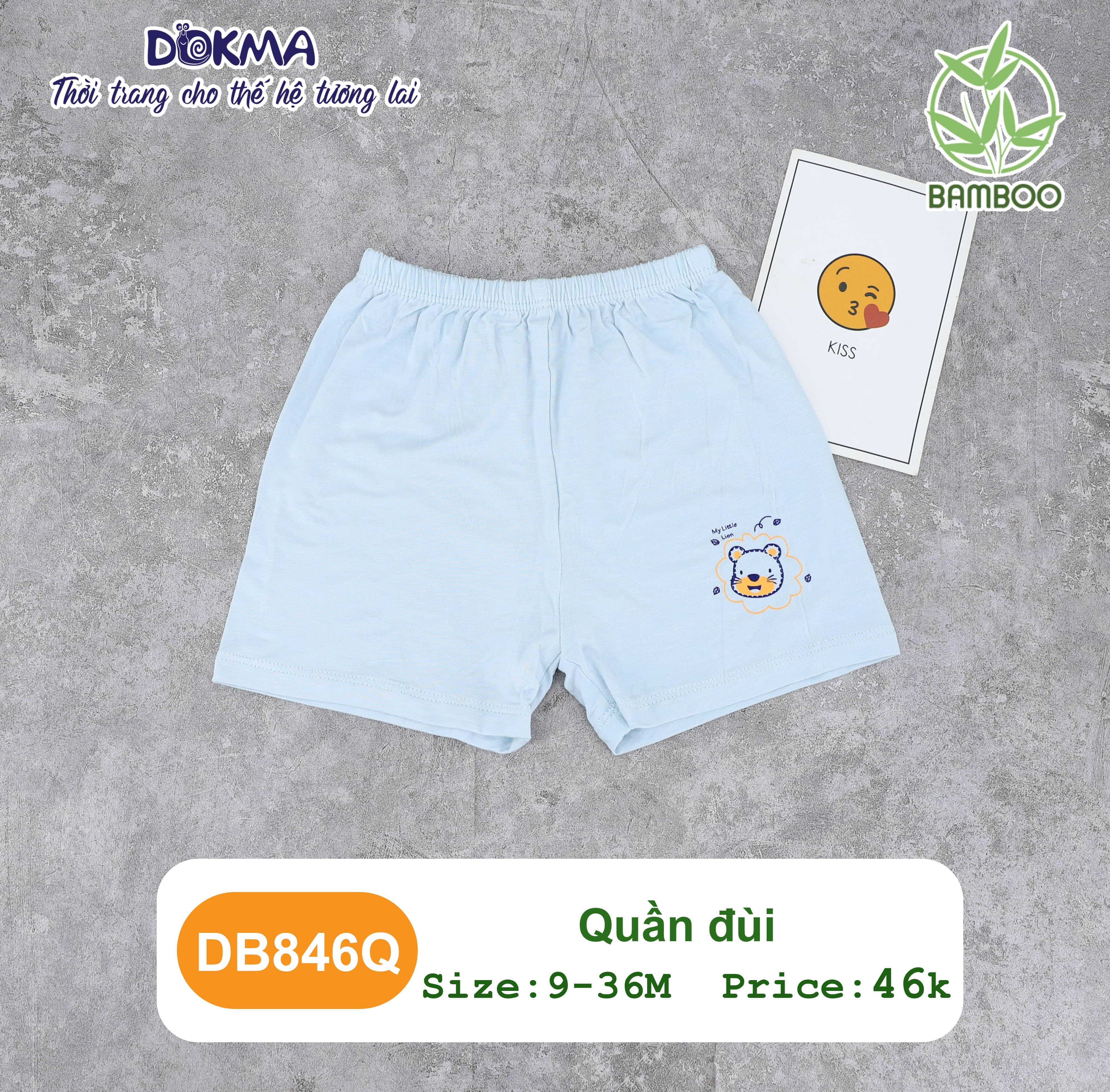 Db846q quần cộc dokma của thương hiệu dokma cho bé từ 7-14kg