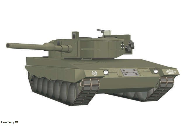 Bộ lắp ráp xe tăng Leopard 2A4 DIY