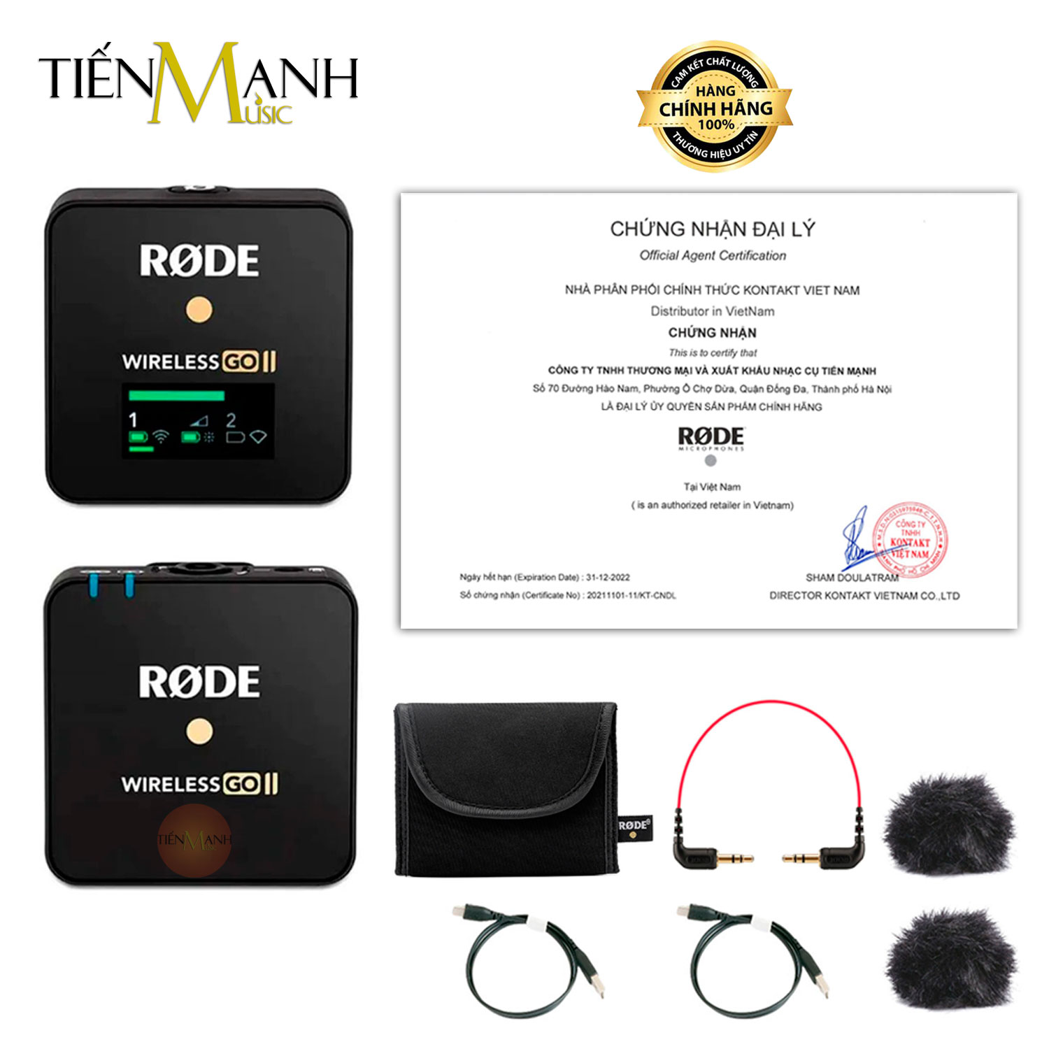   Chính Hãng  Micro Rode Wireless 1 Phát 2 Phát 1 Thu Go II Go III Và Single Mic Go 2 Go 3 Không Dây Ghi Âm Livestream 