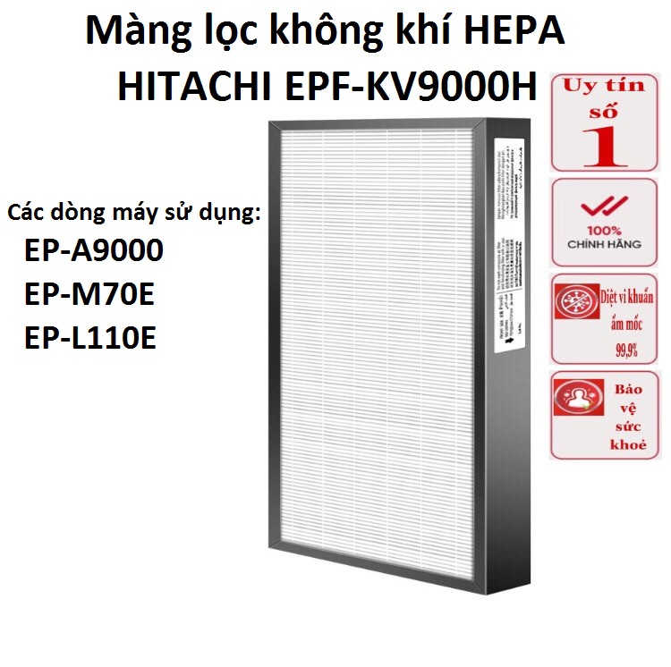 Màng lọc hepa máy hitachi ep-l110e, ep-a9000, ep-m70e
