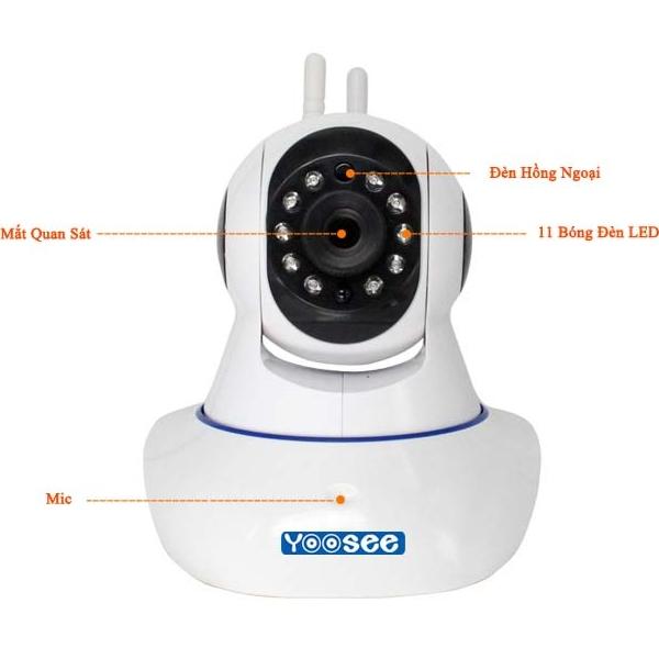 Camera wifi 2 râu giá rẻ