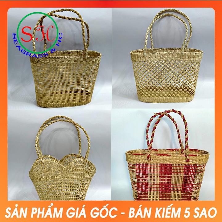 Bộ sưu tập làn cói, túi cói 2020