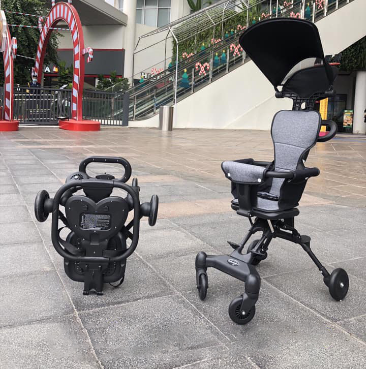 [HÀNG LOẠI 1] XE ĐẨY DU LỊCH GẤP GỌN SIÊU HOT 2021 (không kèm đệm và mái che)