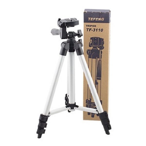 Đế kẹp điện thoại máy ảnh tripod tf-3110 giá rẻ- chân máy ảnh điện thoại tripod- combo gậy chụp ảnh kiêm giá đỡ 3 chân cao cấp kèm bao đựng