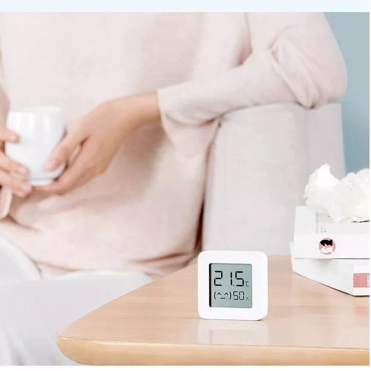 Nhiệt Ẩm kế điện tử Xiaomi,máy đo nhiệt độ độ ẩm điện tử gia đình Xiaomi Mijia