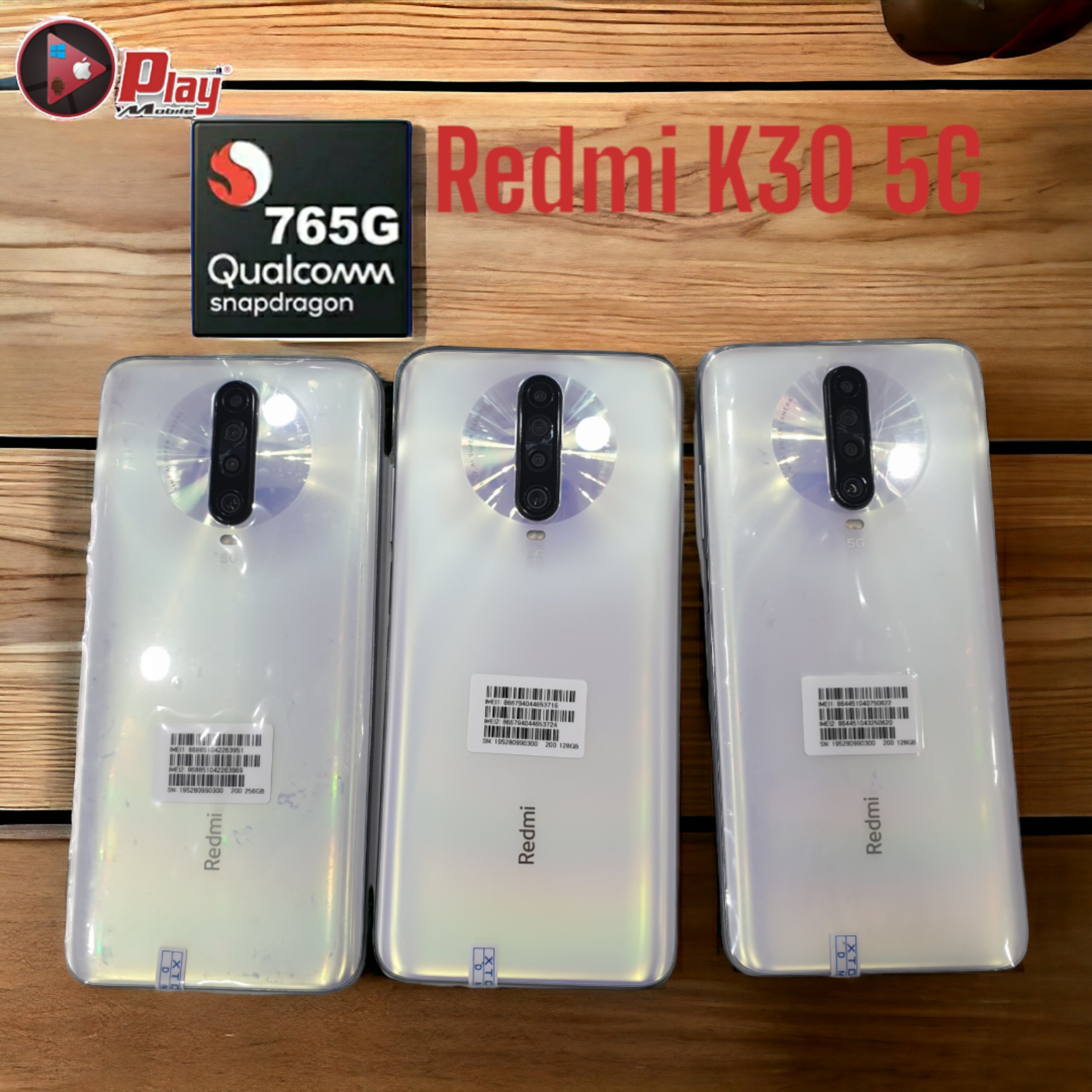 Điện Thoại Xiaomi Redmi K30 5G 2 SIM QUỐC TẾ 8/256GB New nobox  chính hãng Snap765G Màn 120HZ | Bảo hành 12 tháng Playmobile