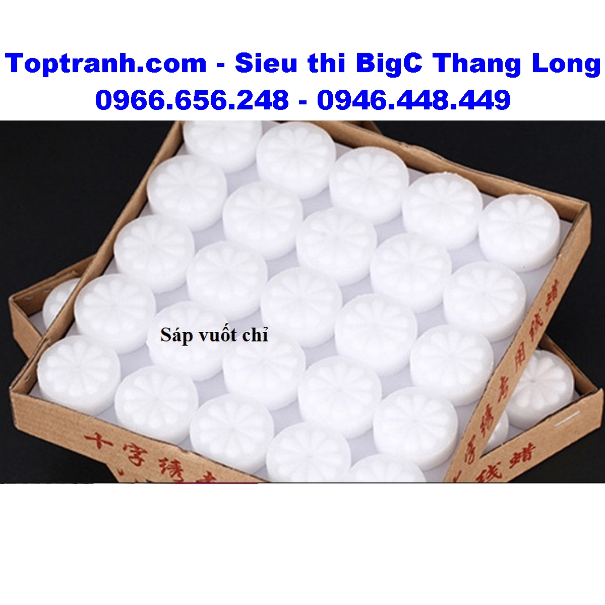 2 viên sáp vuốt chỉ thêu tranh chữ thập giúp chỉ không bị xù và không bị rối