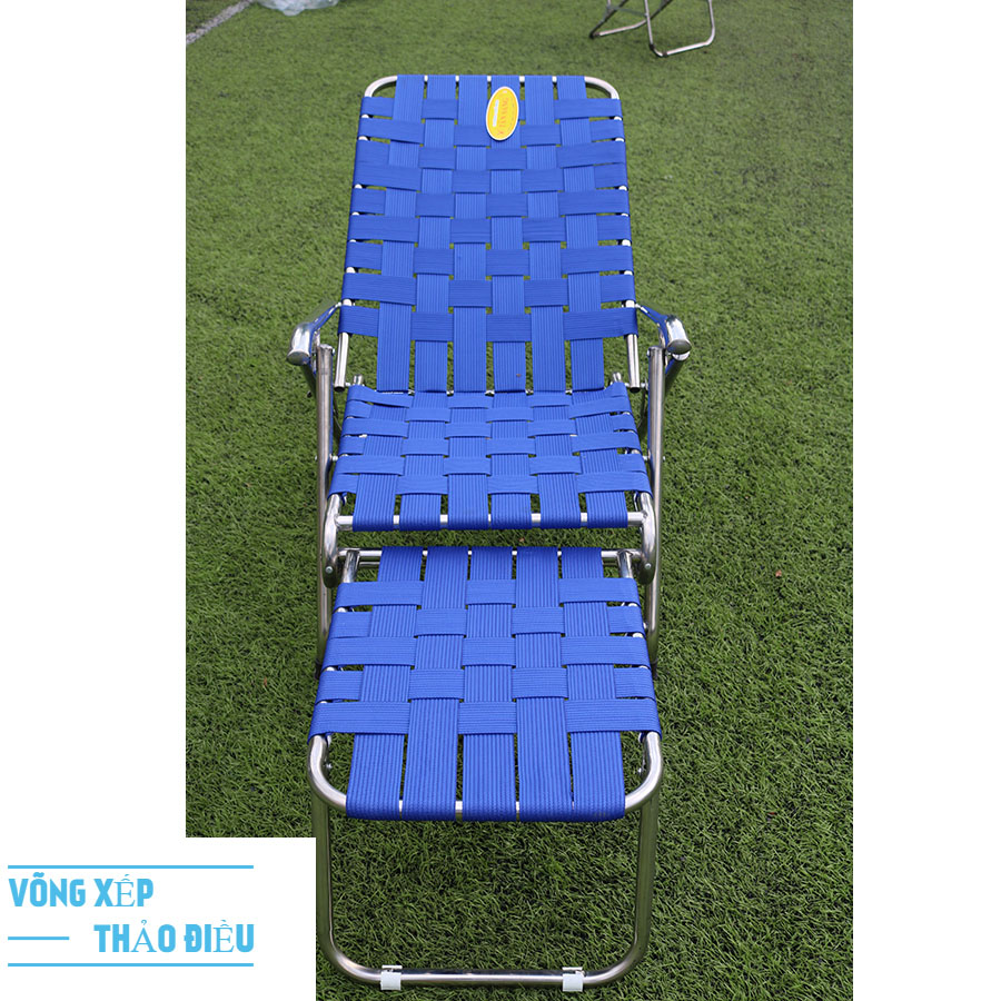 [FreeshipMAX] Ghế xếp tiện lợi inox dây bẹ lớn_Võng Xếp Thảo Điều