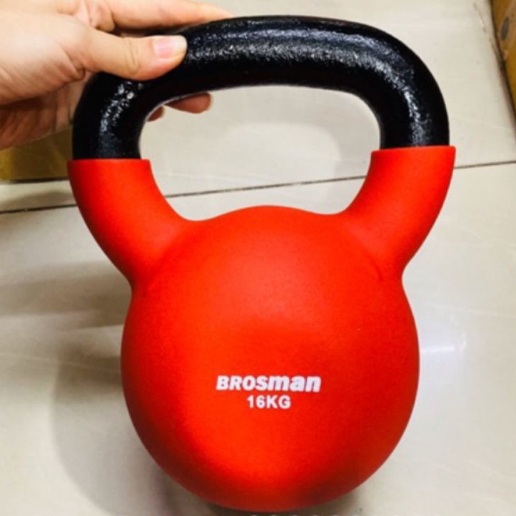Tạ Bình Brosman 16kg chính hãng, Tạ ấm, Tạ bình vôi cao cấp
