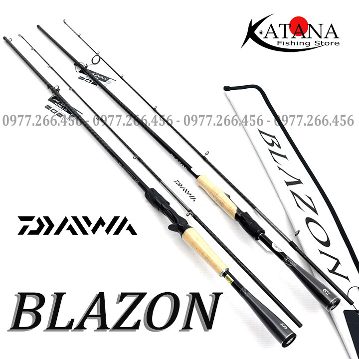 Cần câu lure daiwa blazon - máy ngang, máy đứng