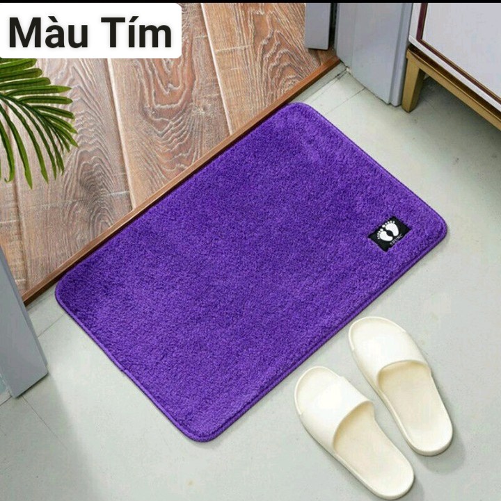 Thảm Len Mịn Bàn Chân Cao Cấp , Lau Chùi Chân Siêu Mềm Mại Giá Sỉ